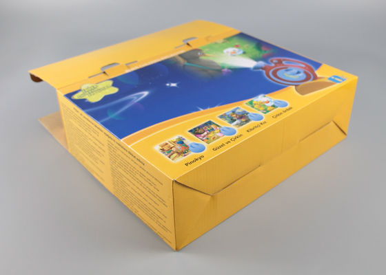 Modèle imprimé par boîtes brillantes d'emballage de papier de stratification pour l'empaquetage de jouets