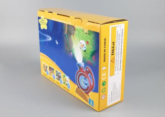 Modèle imprimé par boîtes brillantes d'emballage de papier de stratification pour l'empaquetage de jouets