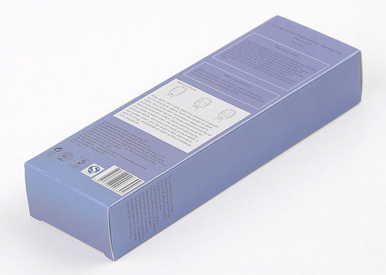 boîtes d'emballage de papier de papier d'art 350GSM avec le vernissage UV et mat inverse