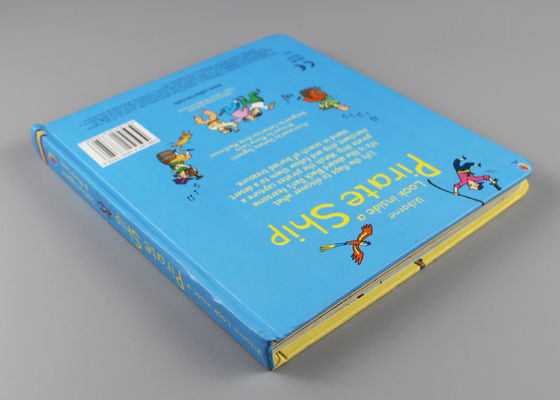 Couleur de fantaisie colorée obligatoire sans couture des livres d'enfants de livre à couverture dure pour des débutants