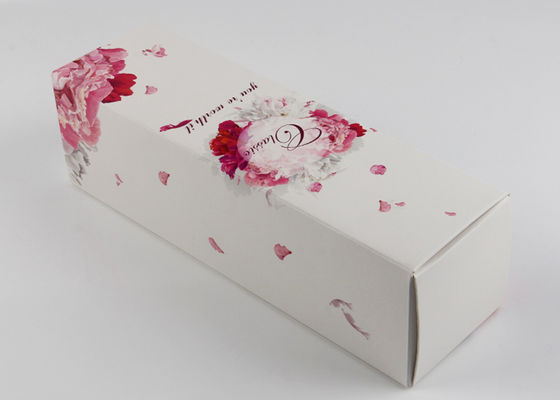 Boîtes de empaquetage personnalisées par biens, boîtes blanches réutilisées de produit avec le modèle