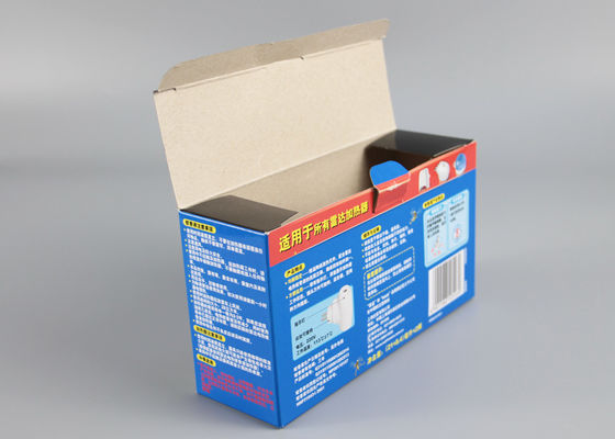Boîtes faites sur commande réutilisées de produit de rectangle, boîtes faites sur commande d'emballage de détail pour des produits de ménage