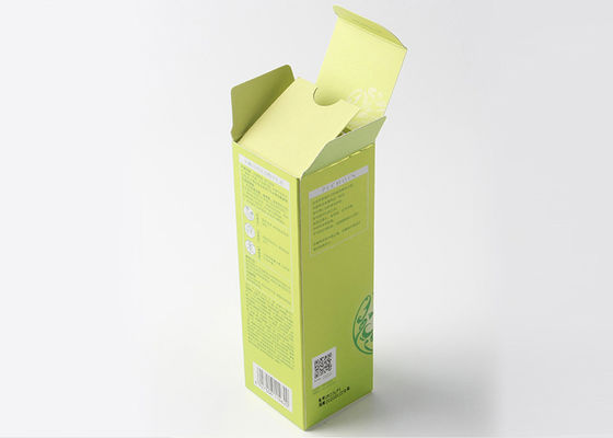 Papier d'art de empaquetage imprimé par vernis mat fait sur commande de boîtes d'huile pour les produits cosmétiques