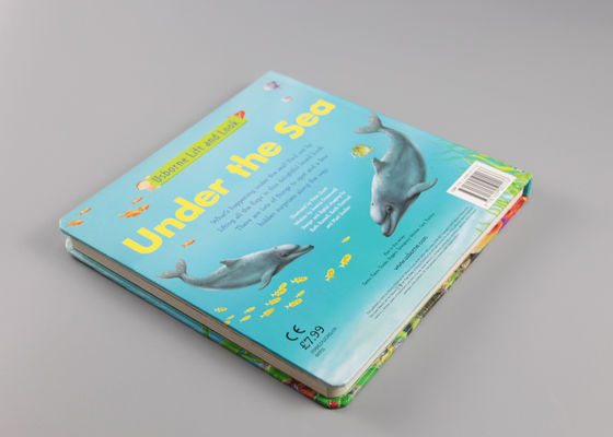 Les livres d'enfants mats mignons de livre à couverture dure imprimant avec la tache UV et le vernissage d'huile