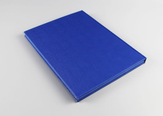 Carnet de livre cartonné de l'obligatoire parfait A4, grand journal en cuir de livre à couverture dure avec le modèle de Debossed