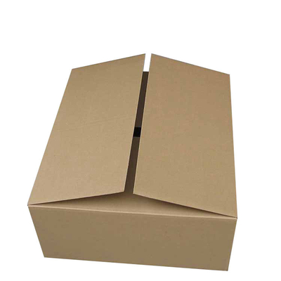 La taille faite sur commande Papier d'emballage qui respecte l'environnement a ridé la boîte de carton de papier pour l'expédition de marchandises